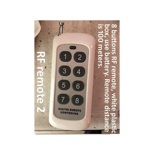 RF remote type 1, to control the LED gas price sign
