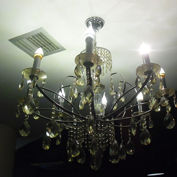 LED candle light for cafe