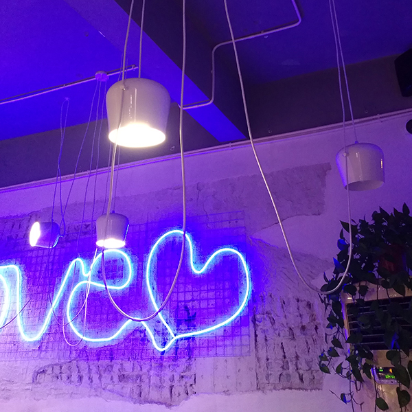 LED pendant lamp for cafe