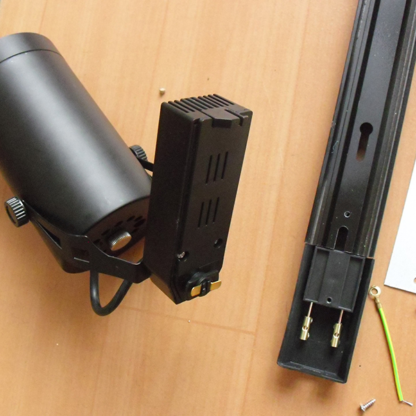 LED spotlight (track light)
