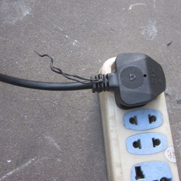 U.K.style plug AC power cord cable