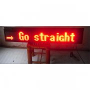P10 16X128 pixels LED moving message sign