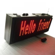 P10 32X96 double sided outdoor LED moving sign