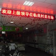 P10 red 32X448 pixels LED moving display
