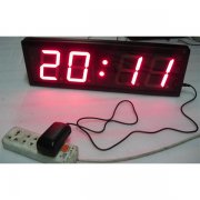 4 inch indoor LED clock sign