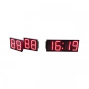 12 inch outdoor LED clock sign