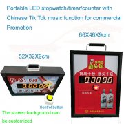 LED counter,stopwatch with Tik Tok music function