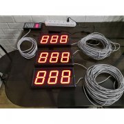 Synchronized control LED counter 4 inch high number